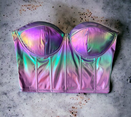 Metallic Bustier
