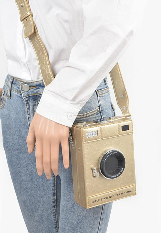 Clutch Camera Gold