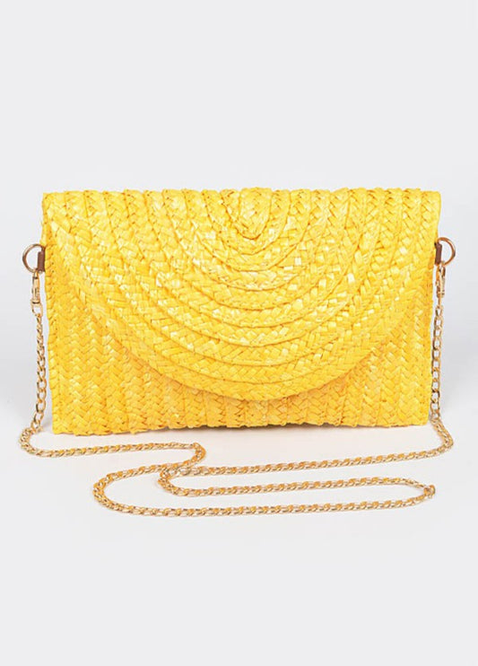 Yellow Clutch Espadrille