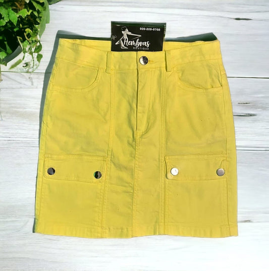 Lia cargo skirt