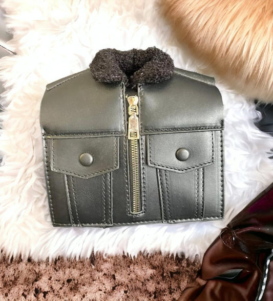 Black Jacket Clutch