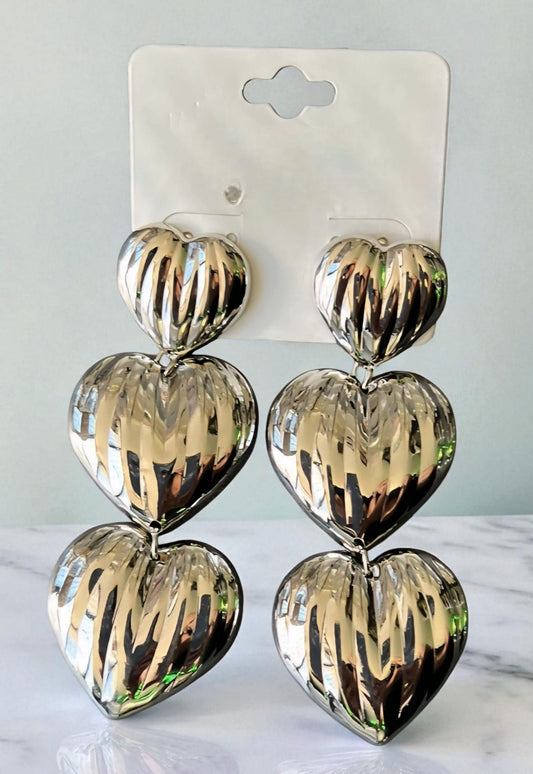 Earrings 3 Heart