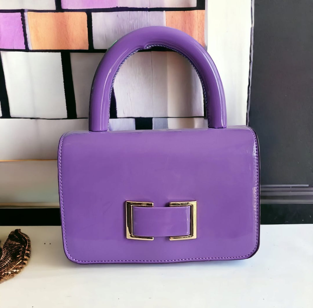 Purple Jelly Clutch