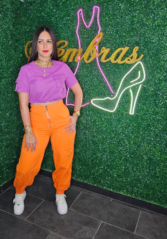 Alicia Cargo blouse