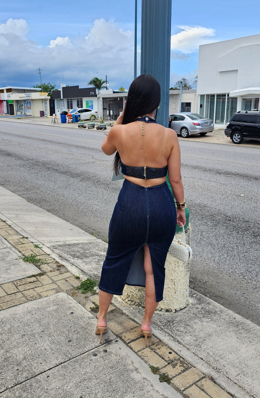 Zaira Denim Dress