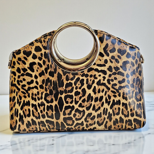 Leopard Clutch
