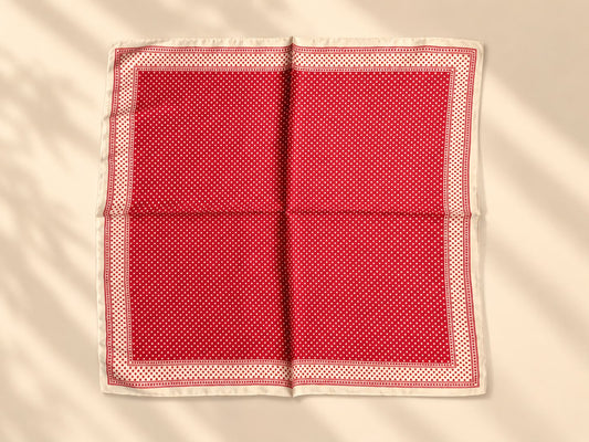 Red Polka Scarf