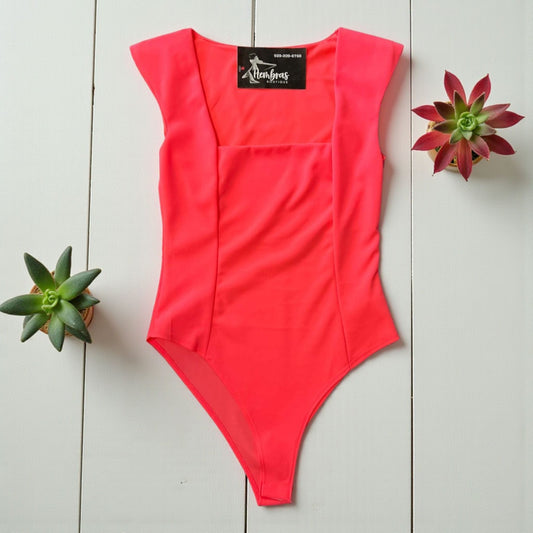 Intense Colors Shoulder Pads Bodysuit