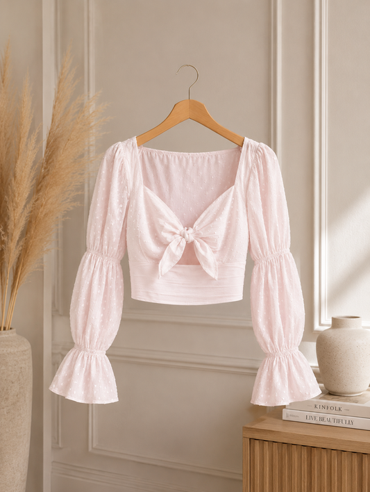 Long Bow Blouse