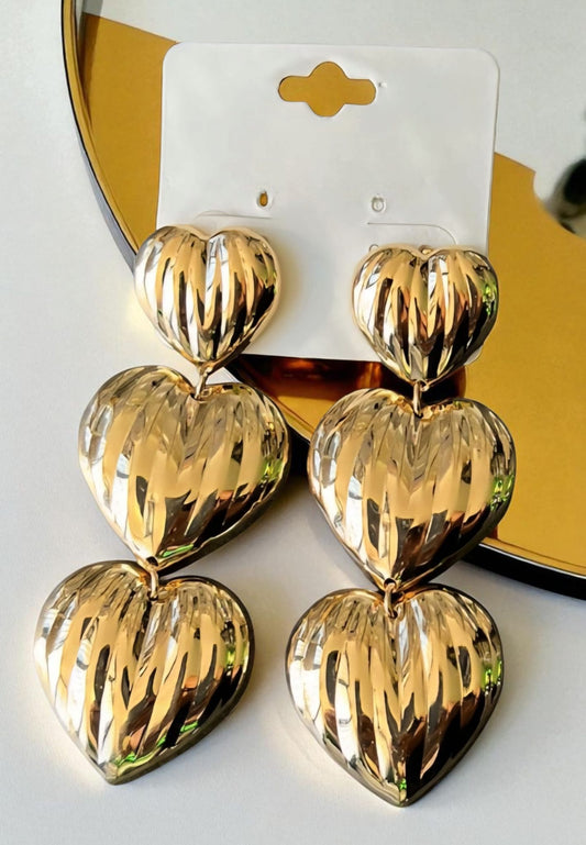 Earrings 3 Heart