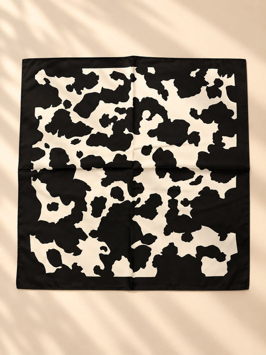 Black Cow Scarf