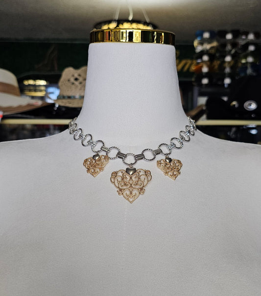 Necklace Silver Heart