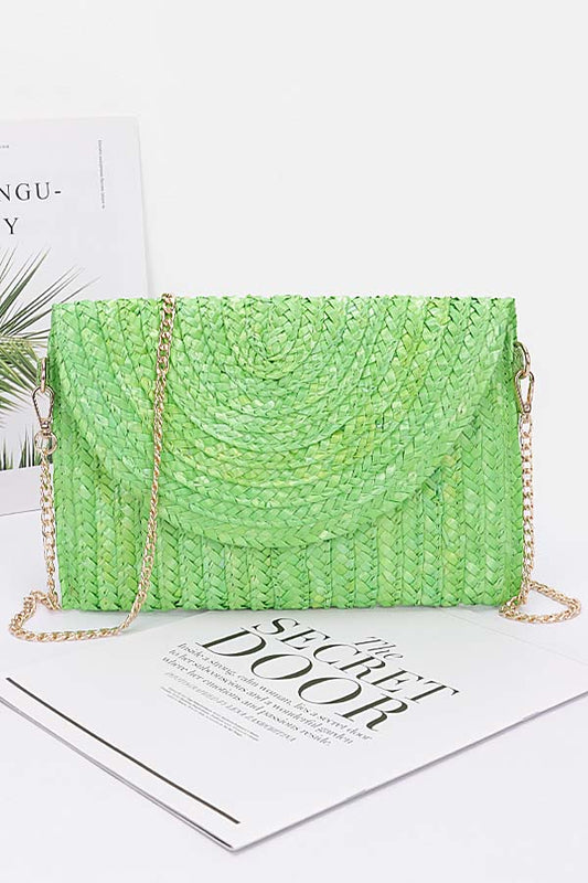 Green Clutch Espadrille