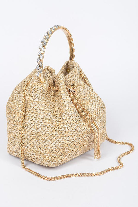 Natural Clutch Espadrille