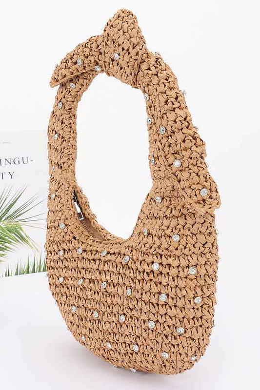 Khaki clutch Espadrille