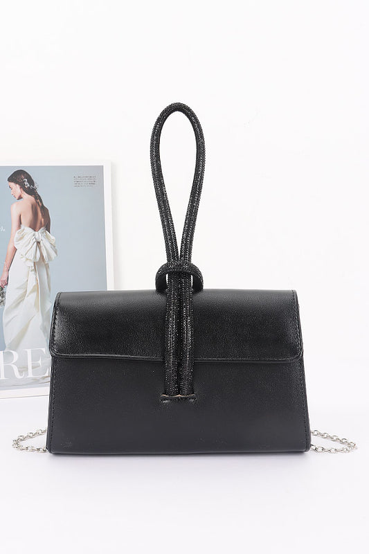 Clutch Black Rhinestone