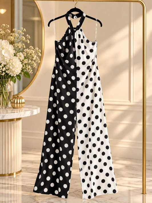 Polka Dots Jumpsuit