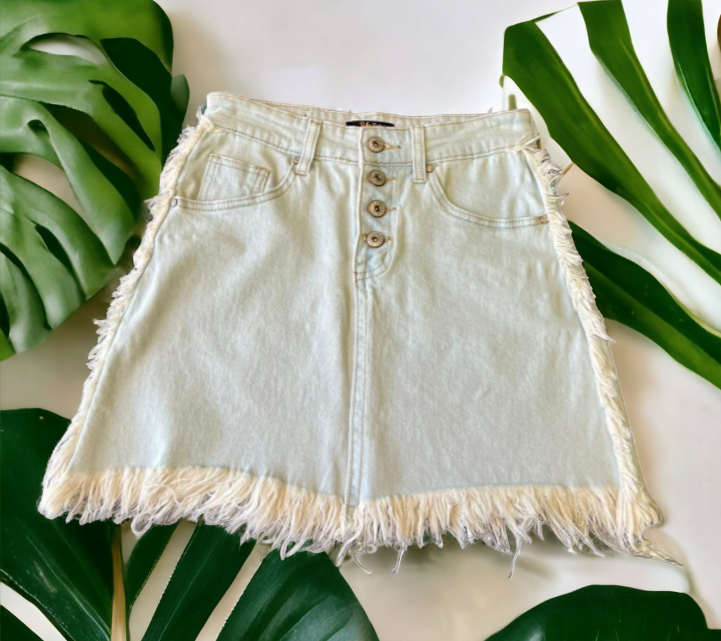 A Jean Skirt