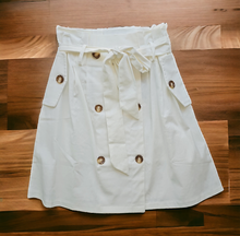 Load image into Gallery viewer, White Summer Skirt
