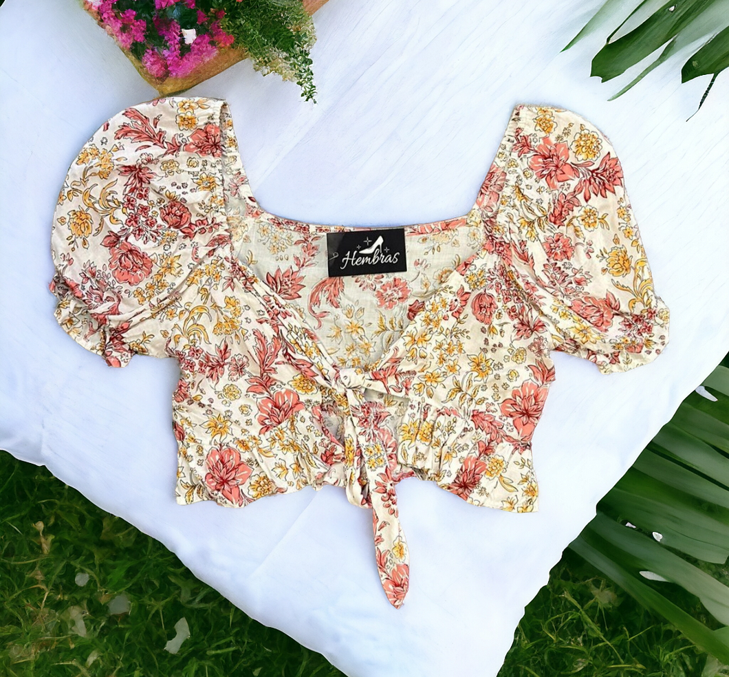 Floral Crop Top