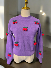 Load image into Gallery viewer, Cherry Sweaters
