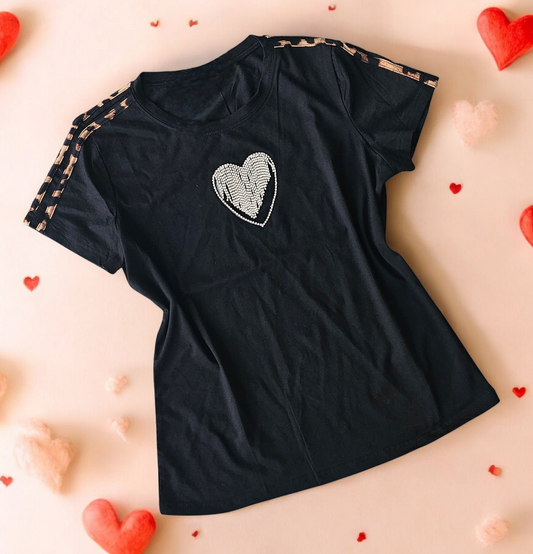 Heart Rhinestone