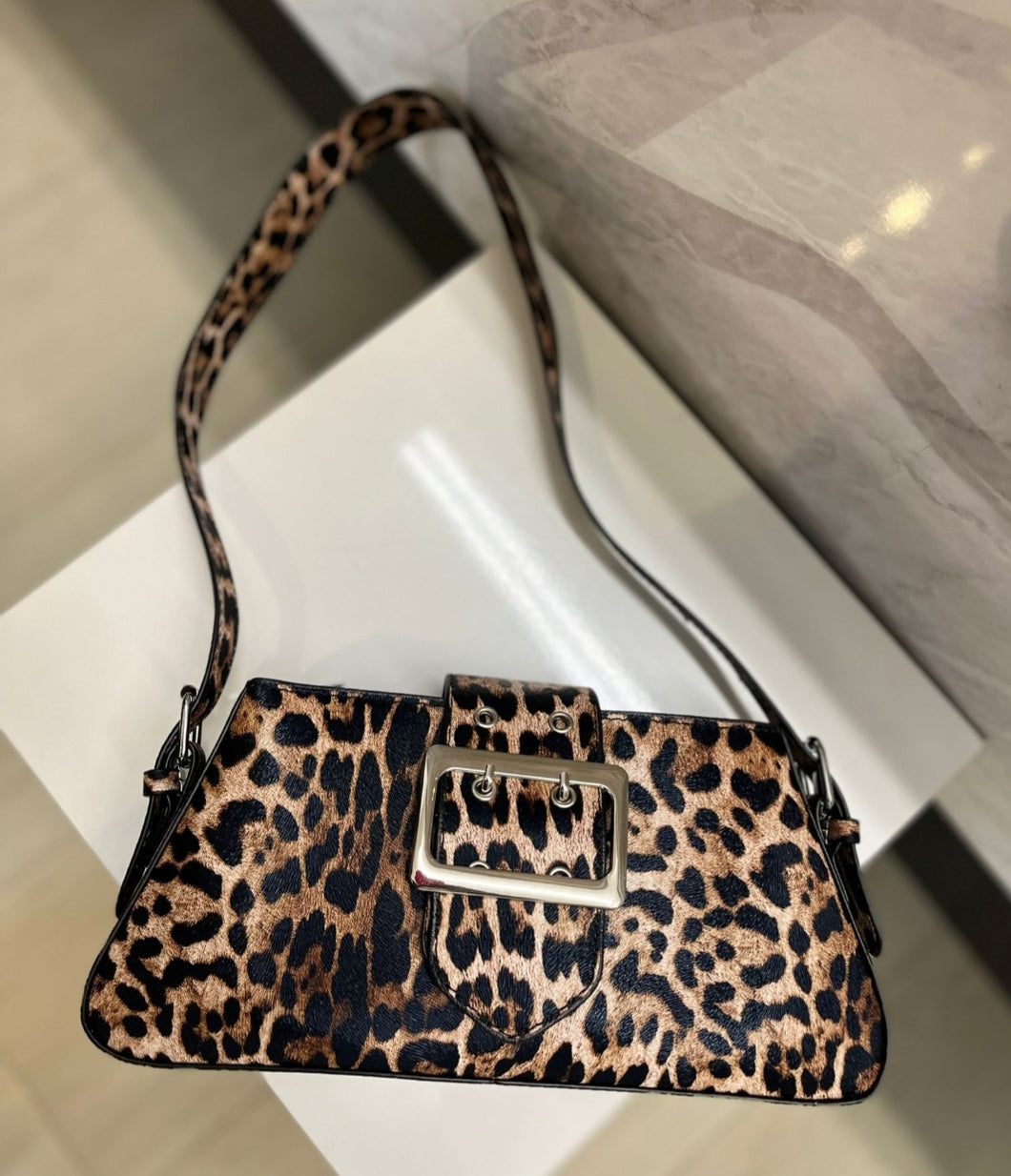 Leopard Clutch