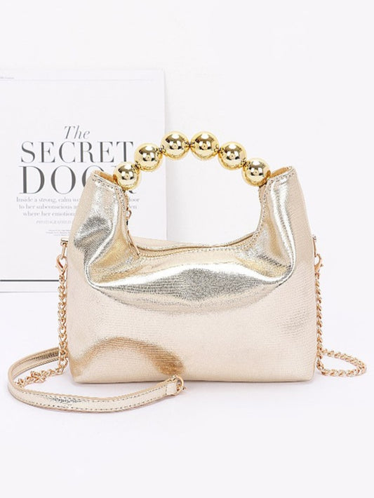Gold Pearl Clutch