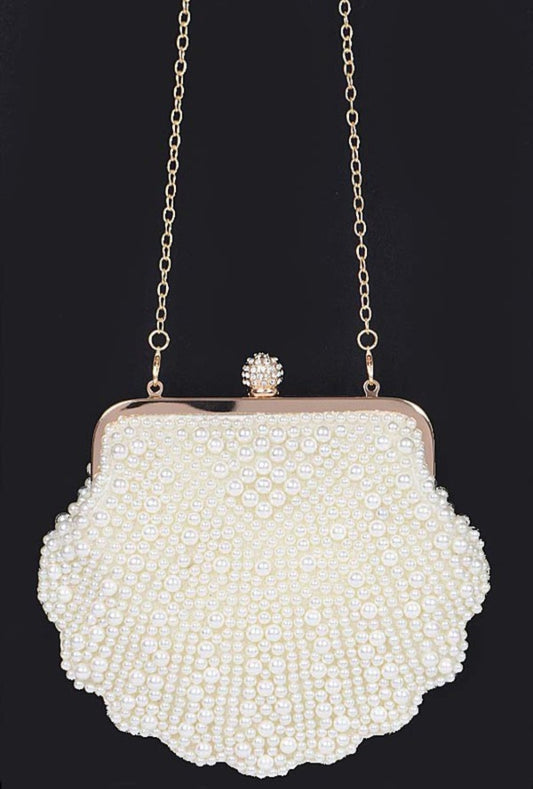 Concha Pearl Clutch