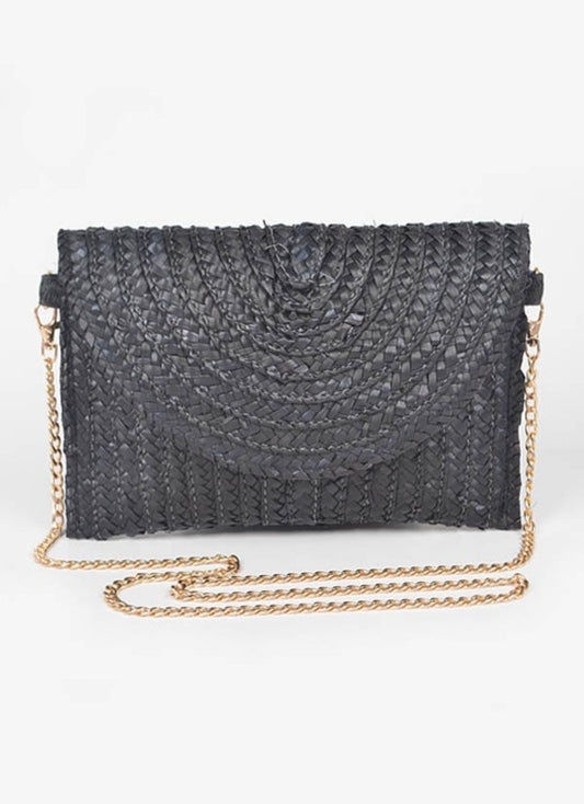 Black Clutch Espadrille