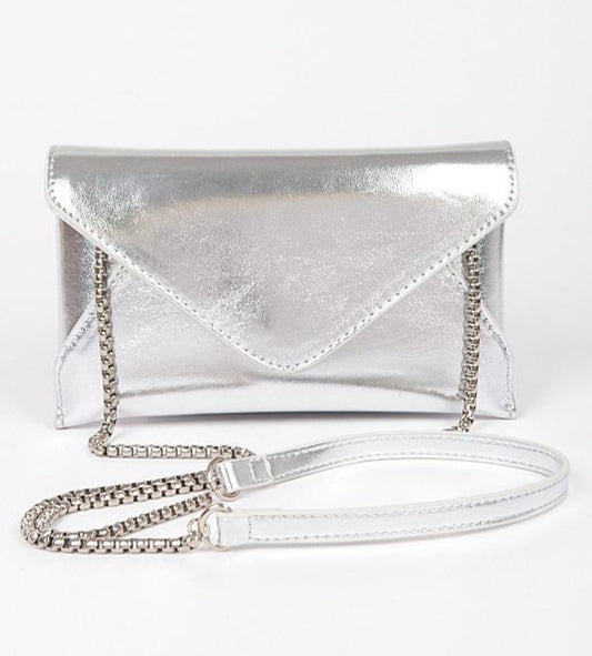 Silver Envelope Wallet