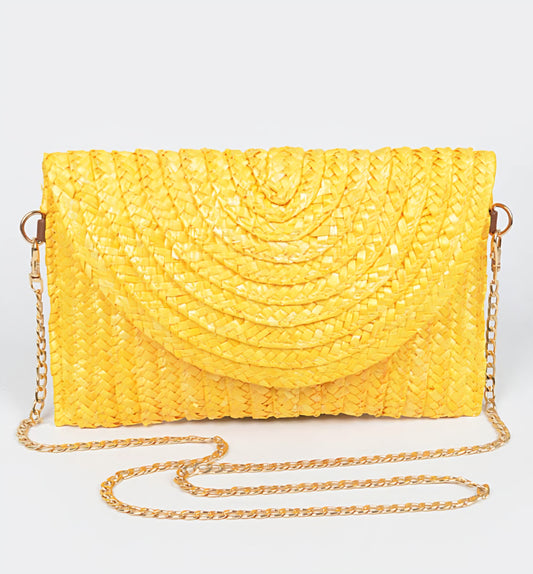 Yellow Clutch Espadrille