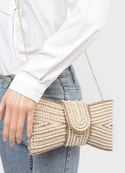 Pearl Bow Clutch