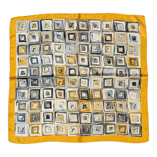 Mustard Print Scarf