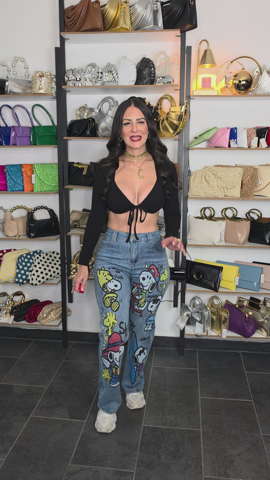 Winnie & Snoopy Pants