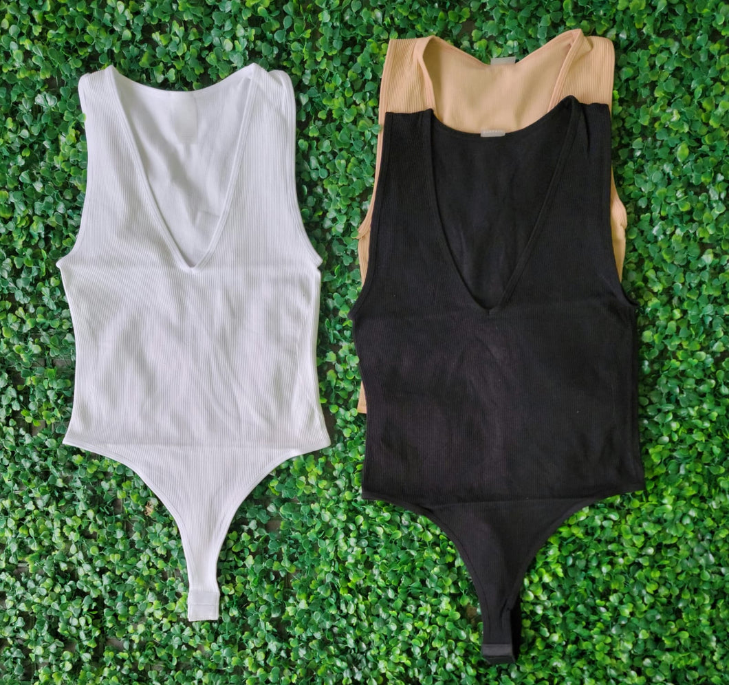 Casual and Basic Bodysuit