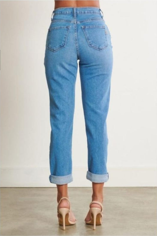 Broken Medium Mom Jean